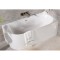 Акриловая ванна SOLA права біла, 160 x 75 см